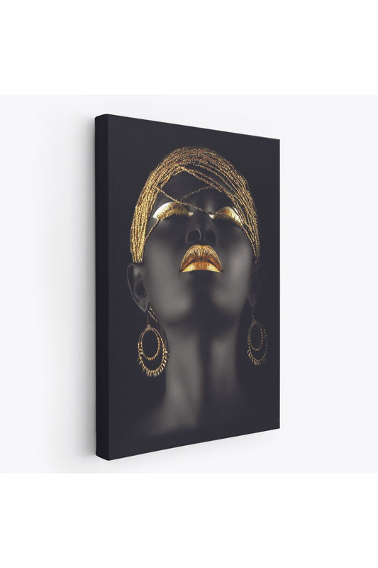 Kadın Yaylera Dekoratif Kanvas Tablo-4975