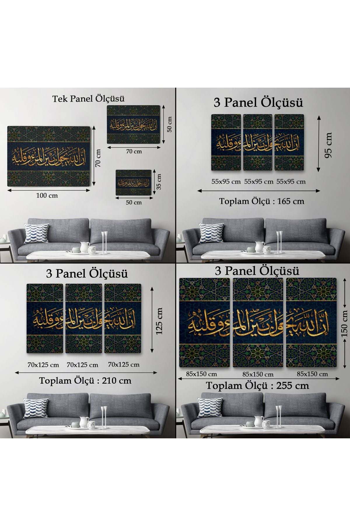 Bilin ki Allah, Kişi İle Kalbinin Arasına da Girer (Enfal Suresi 24. Ayet) Tablo-3321