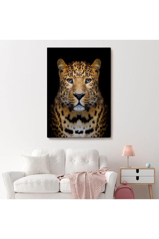 Tshp seri001 Leopar Dekoratif Kanvas Tablo-5959