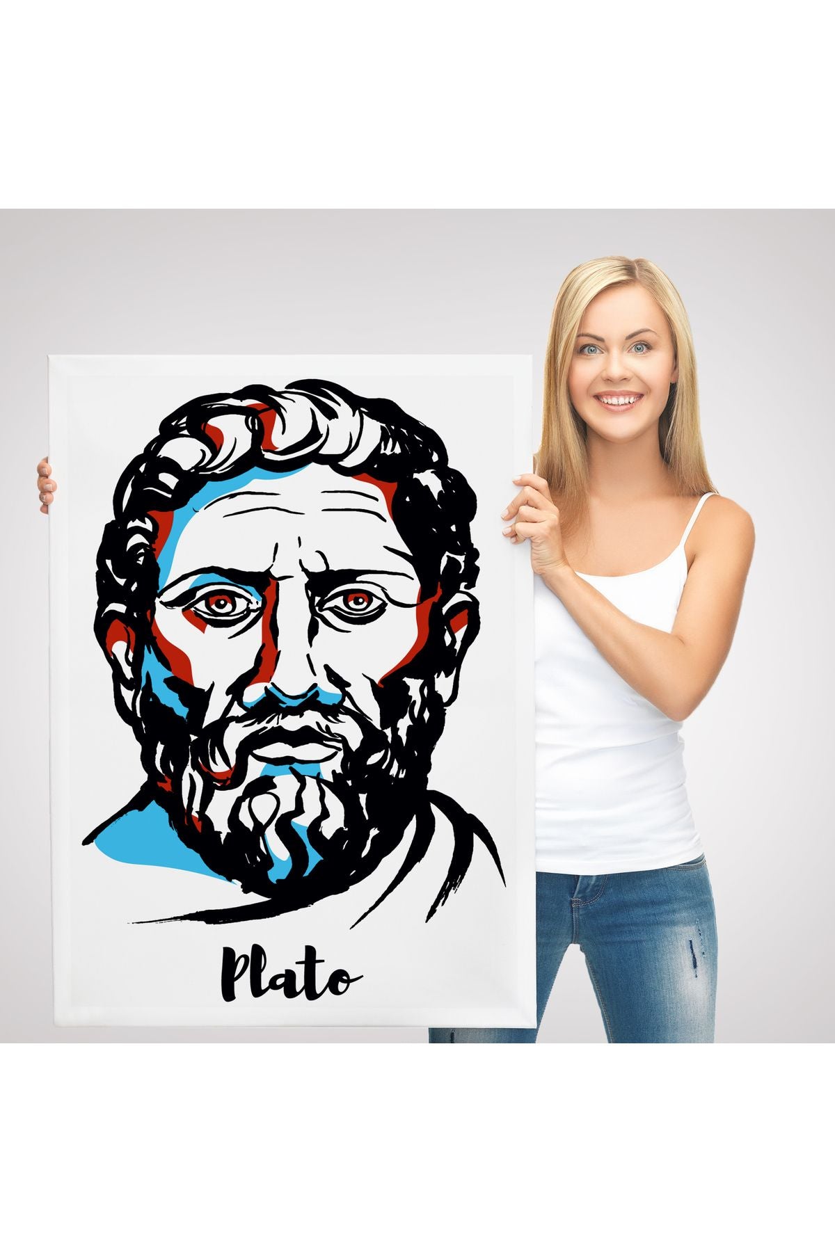 Plato Dekoratif Kanvas Tablo-5970