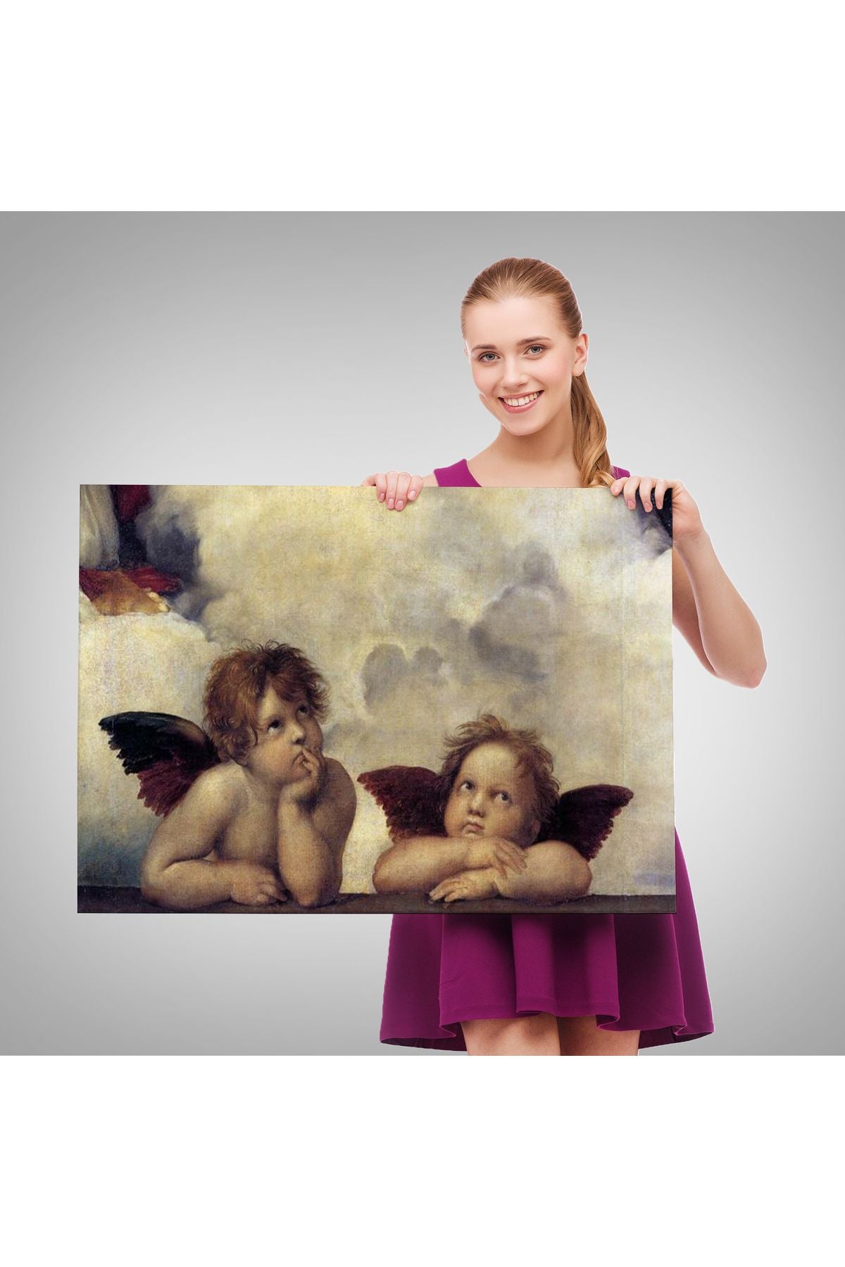 Provokasyon Yapan Kadın Tablosu-6600