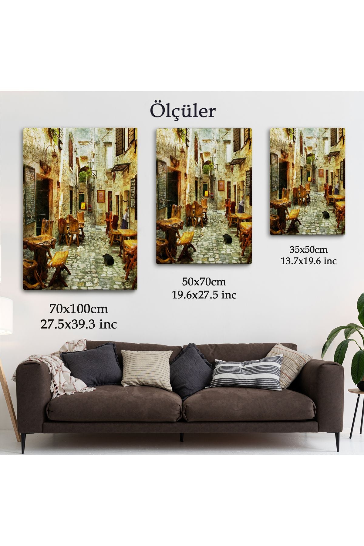 Güzel Sokak Tablosu - Beautiful Street-6406