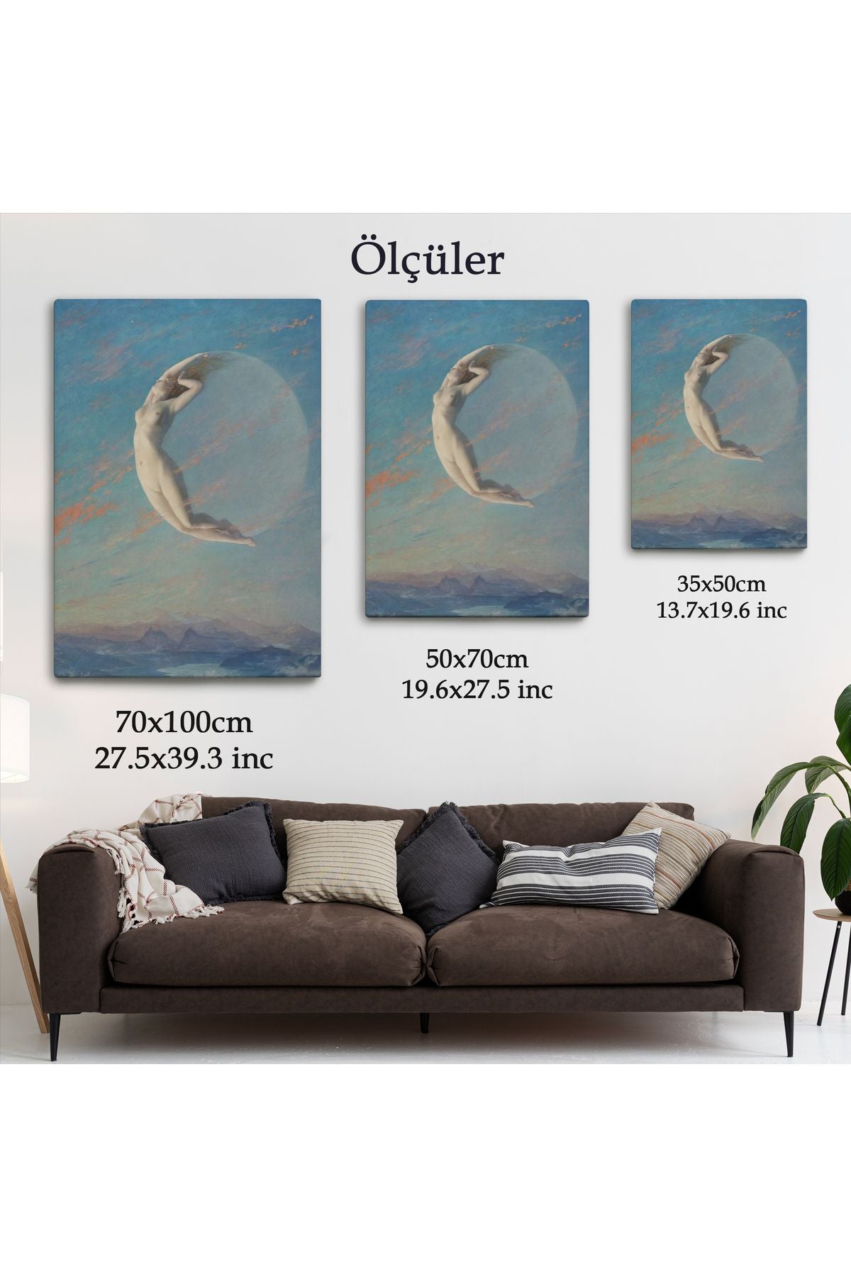 Fransız Ressam Albert Aublet’in “Selene” Adlı Tablosu-6345