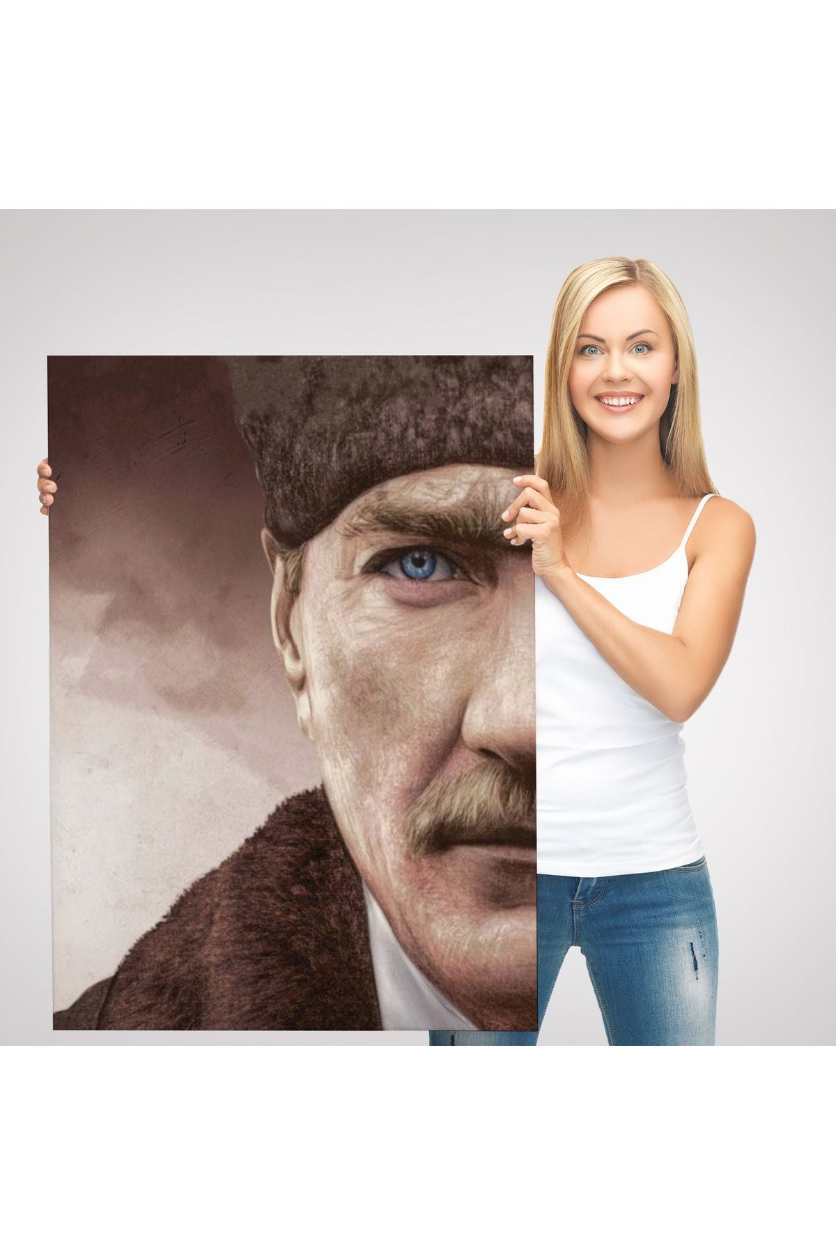 Mustafa Kemal Atatürk Dekoratif Duvar Tablosu -6166