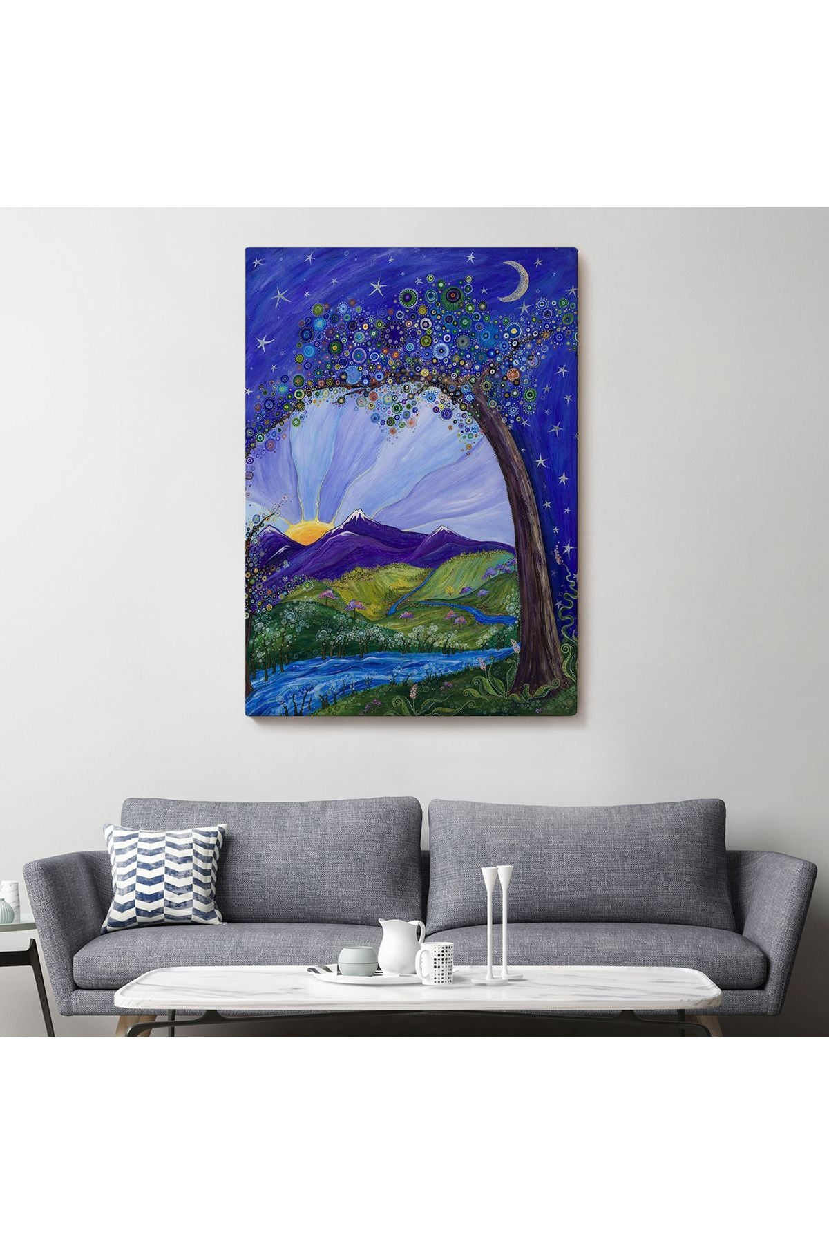 Tanielle Childers'ın Rüya Ağacı Sanatsal Reprodüksiyon Tablosu-6377