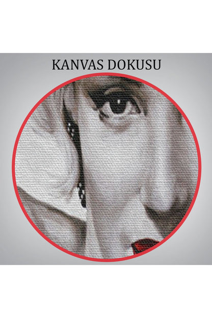 Dekoratif Duvar Tablosu-Marilyn Monroe ve Güzelliği Kanvas Tablo 6610