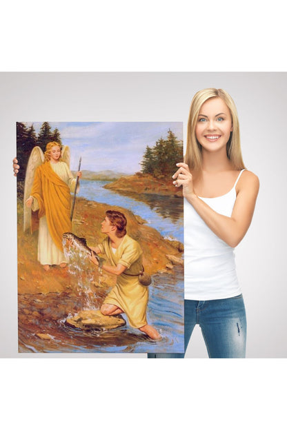 Başmelek Aziz Raphael Duvar Tablosu-6360