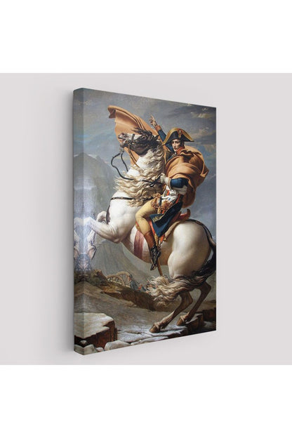 Bonaparte Franchissant le Grand-Saint-Bernard Tablosu-6296