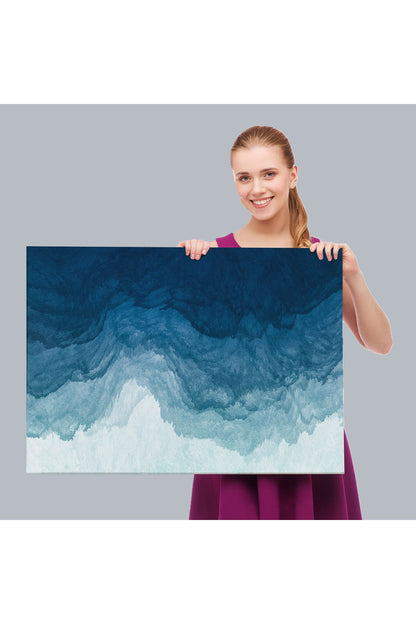 Dinlendirici Okyanus Renkleri Modern Kanvas Tablo-5053