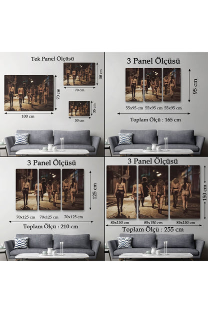 Sokak Kadınları Tablosu - Street Woman-6554