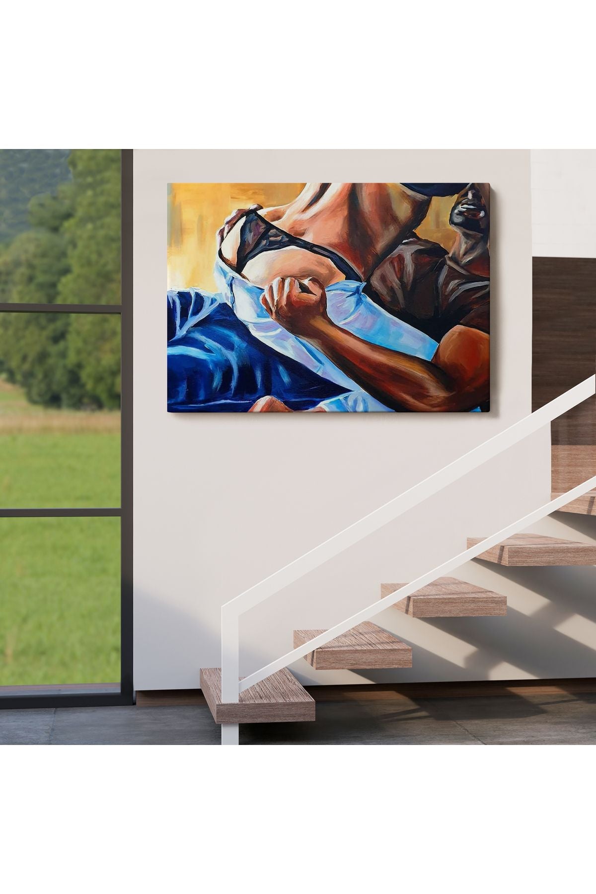 Yatak Odası Dekoratif Duvar Tablosu-6657