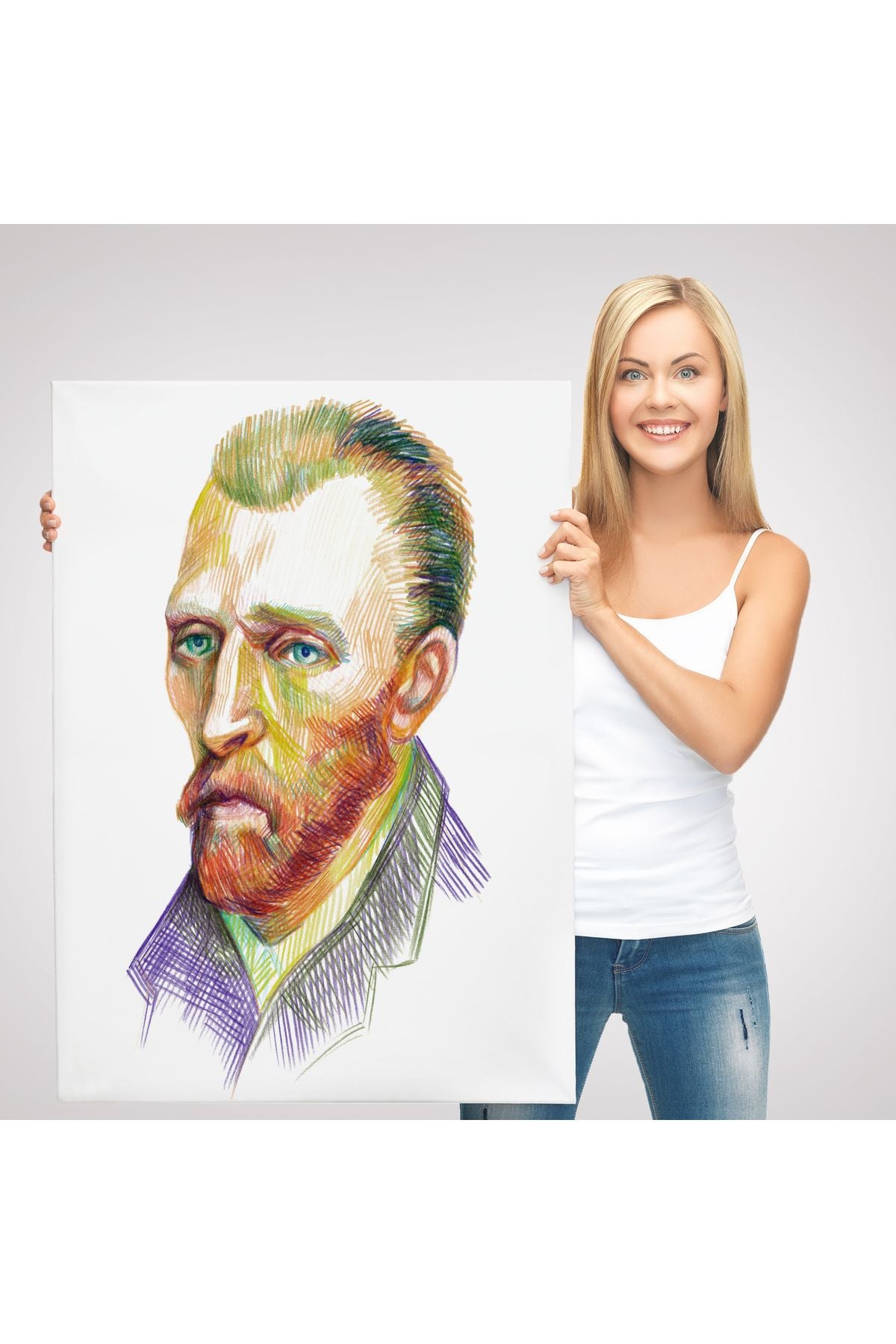 Vincent Van Gogh Dekoratif Kanvas Tablo-5967