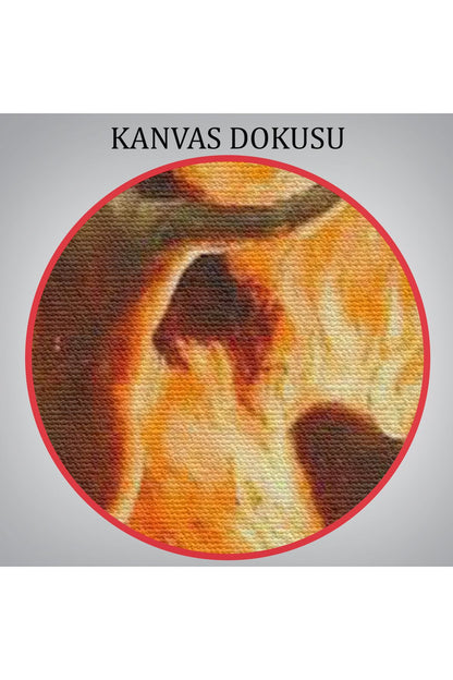 Şabat Ayinin de Ateş Etrafında Dans Eden Kadınlar Tablosu-6568