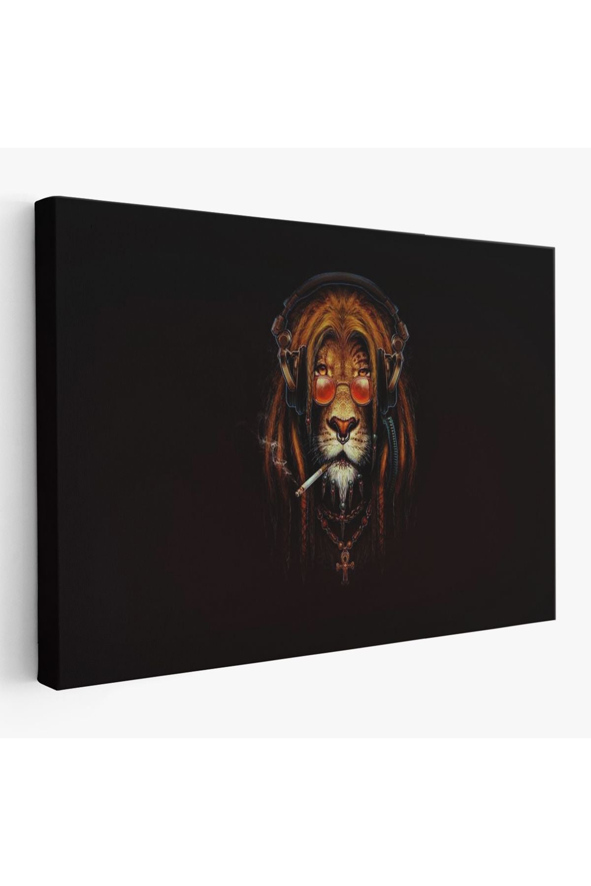 Dekoratif Kanvas Tablo-Amerikan Futbolu Soccer Duvar Tablosu 5391