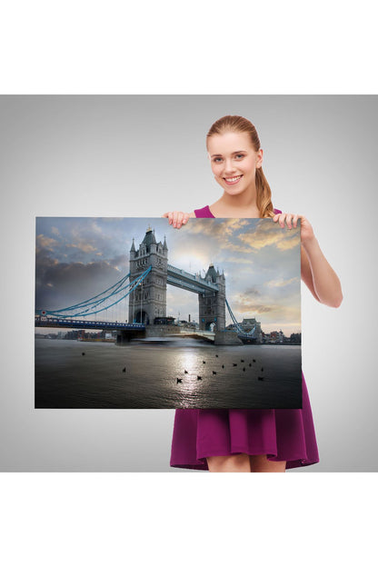 Şaha Kalkmış Siyah At Tablosu-6620