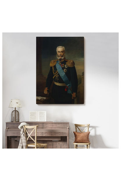 Kanvas, Duvar Tablosu, Dekoratif, Alexander Vladimirovich Rus İmparatorluk Generali 6359 EGKNV