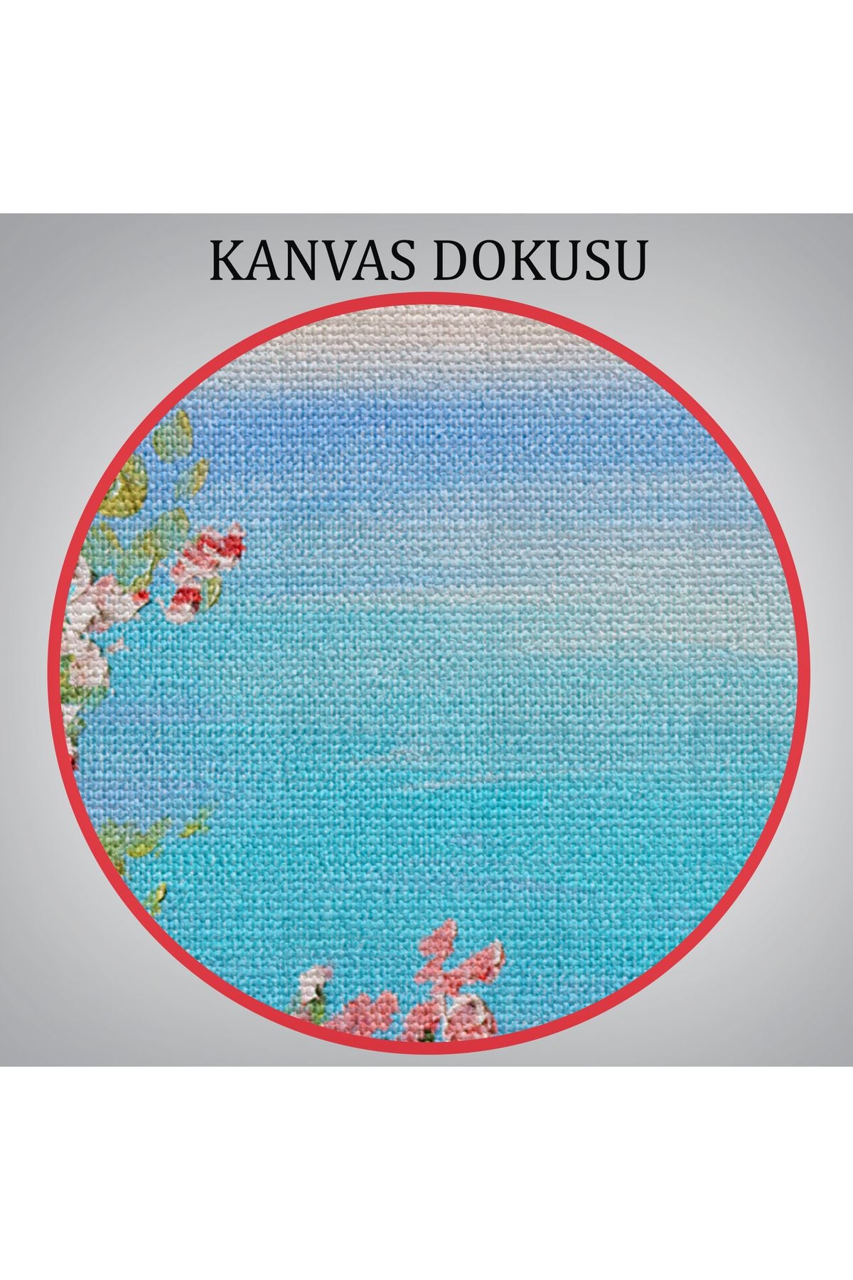 Deniz Manzaralı Güzel Ev Dekoratif Kanvas Duvar Tablosu-3439