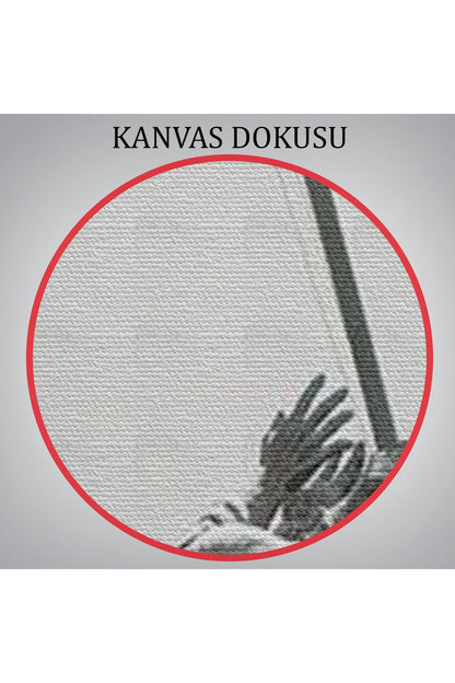 Amerika Bayrağı Diken Askerler Dekoratif Duvar Tablosu-6228