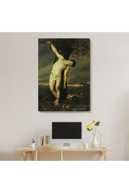 Dağ Manzarası Dekoratif Duvar Tablosu-6143