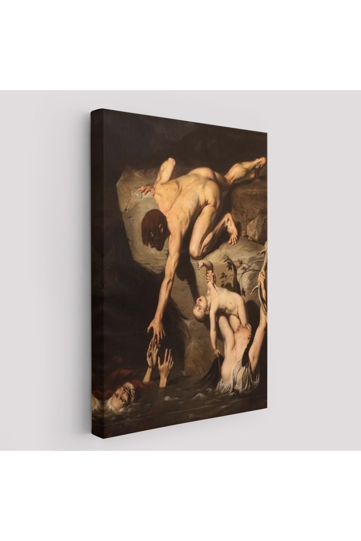 Joseph-désiré Court'un Nuh'un Tufanını Resmettiği 1826 Tarihli Tablo -6065