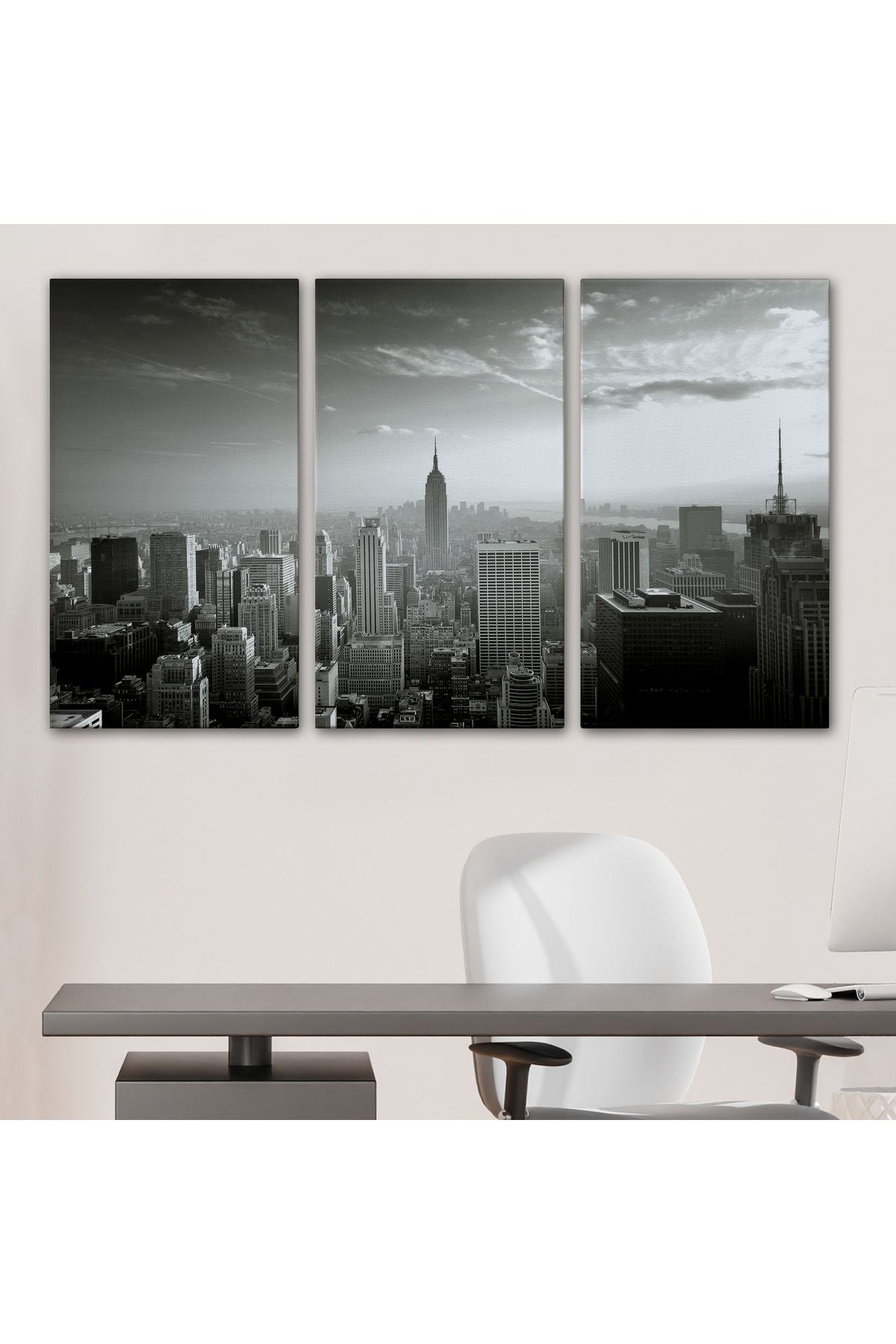 New York Şehir Manzarası Tablosu-6593