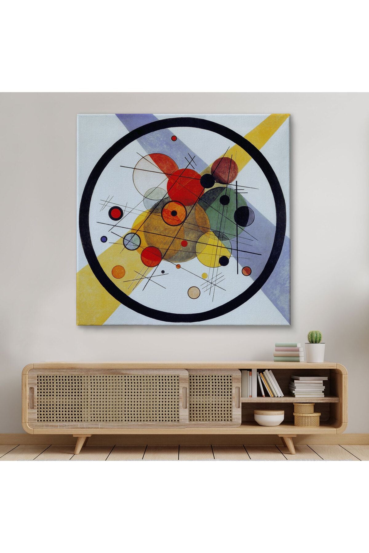 Soyut Temalı Kanvas Tablo-5882