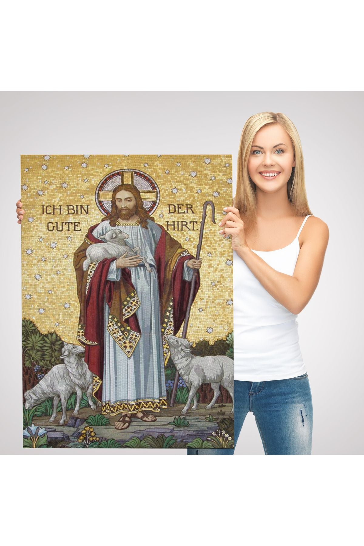 Cennetin ve Sonsuzluğun Yeşil Otlakları Duvar Tablosu, Büyük Gregory-6113