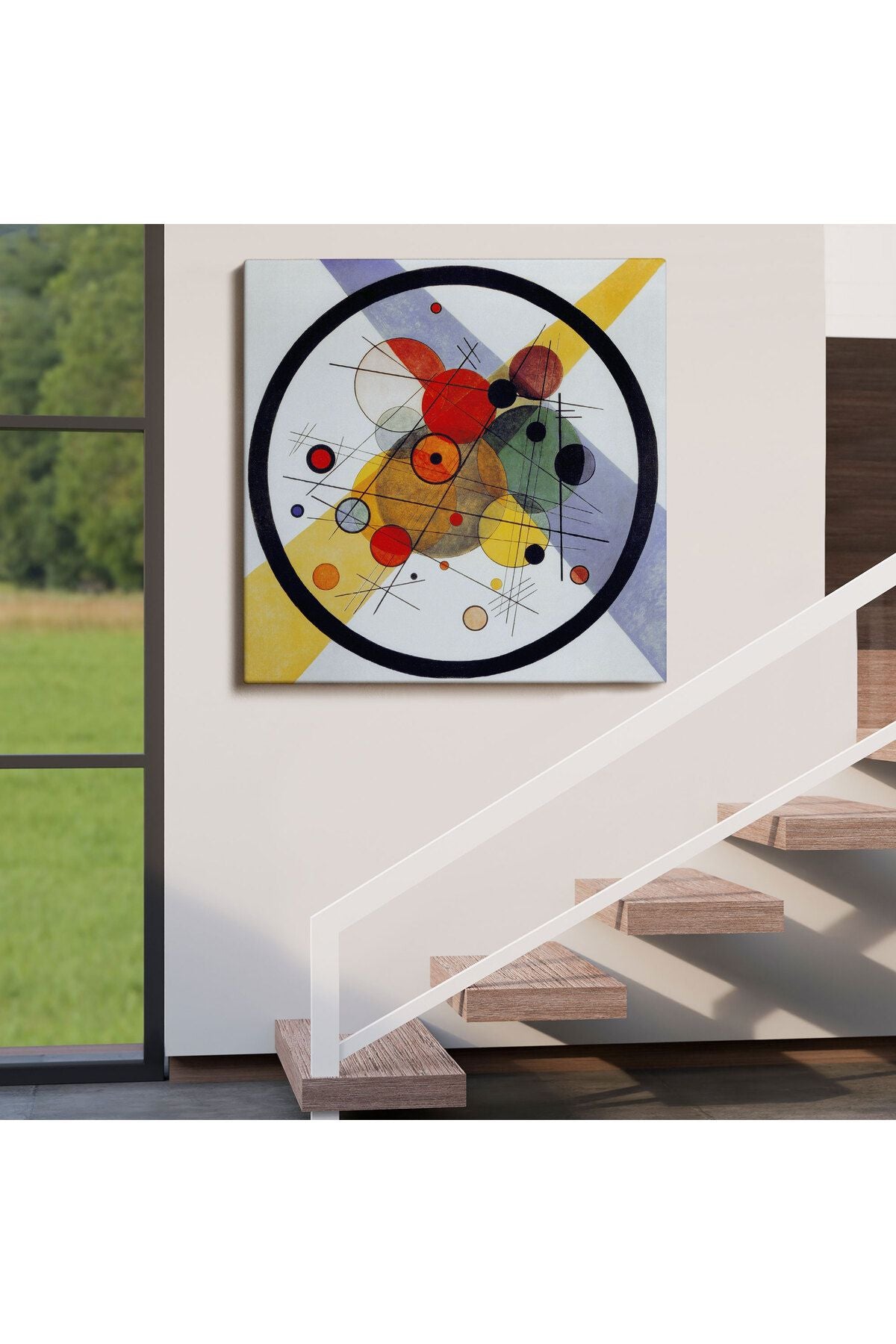 Soyut Temalı Kanvas Tablo-5882