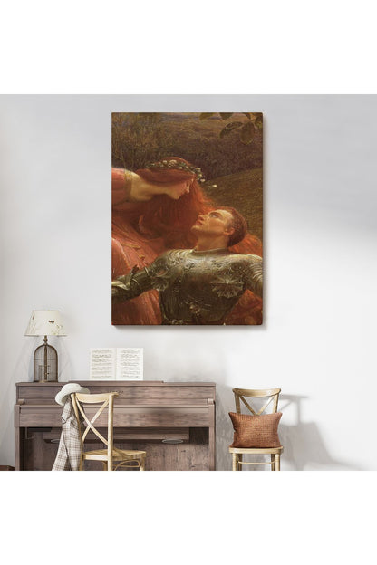 Özel Tasarım, Dekortif BaskıMerhametsiz Kadın Duvar Tablosu-6098