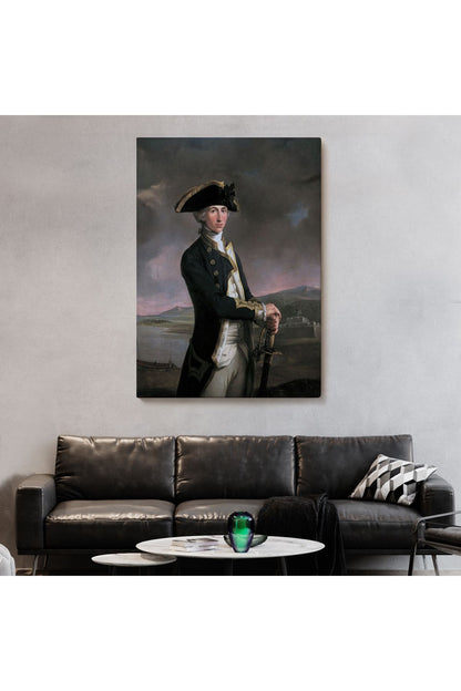 İngiliz Amiral Horatio Nelson Dekoratif Duvar Tablosu-6227