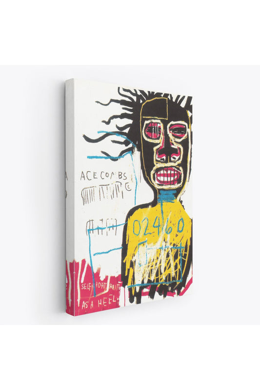 Jean Michel Basquiat'ın Kendi Portresi Kanvas Tablo-4967