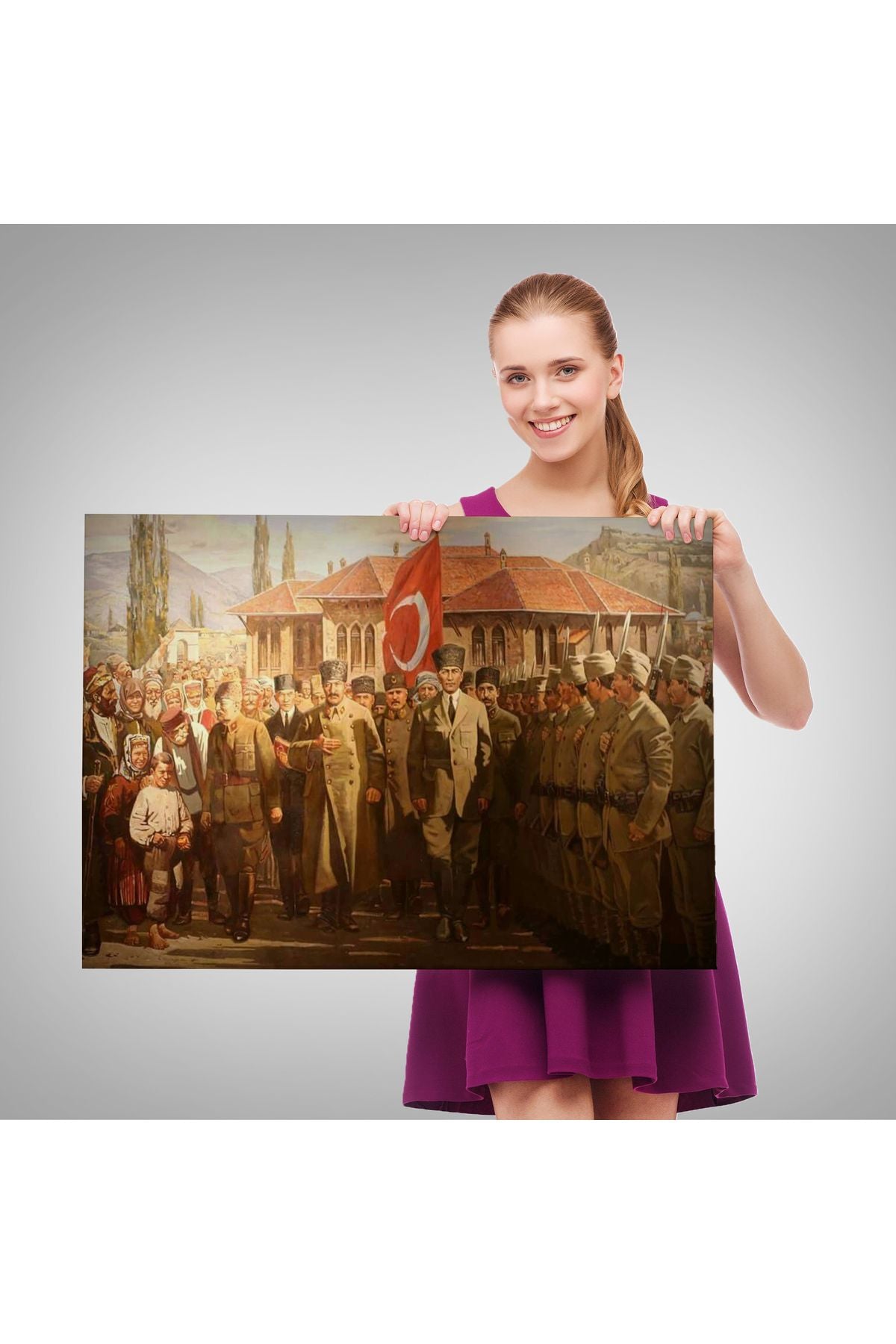 Kremlin'de Stalin ve Voroshilov Tablosu