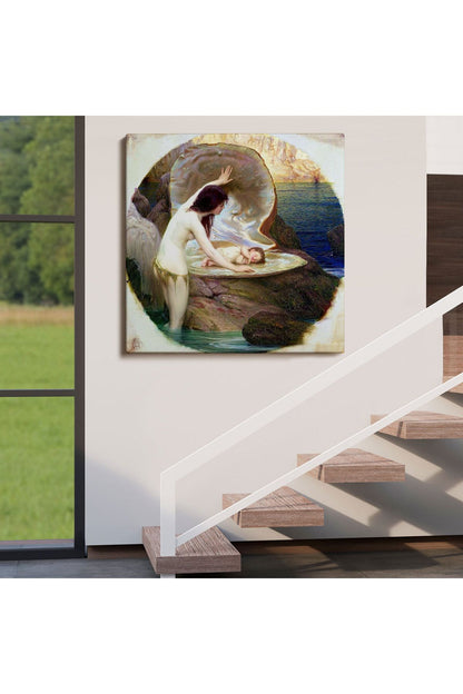 Hz Meryem ve Hz İsa Kanvas Tablo-5869