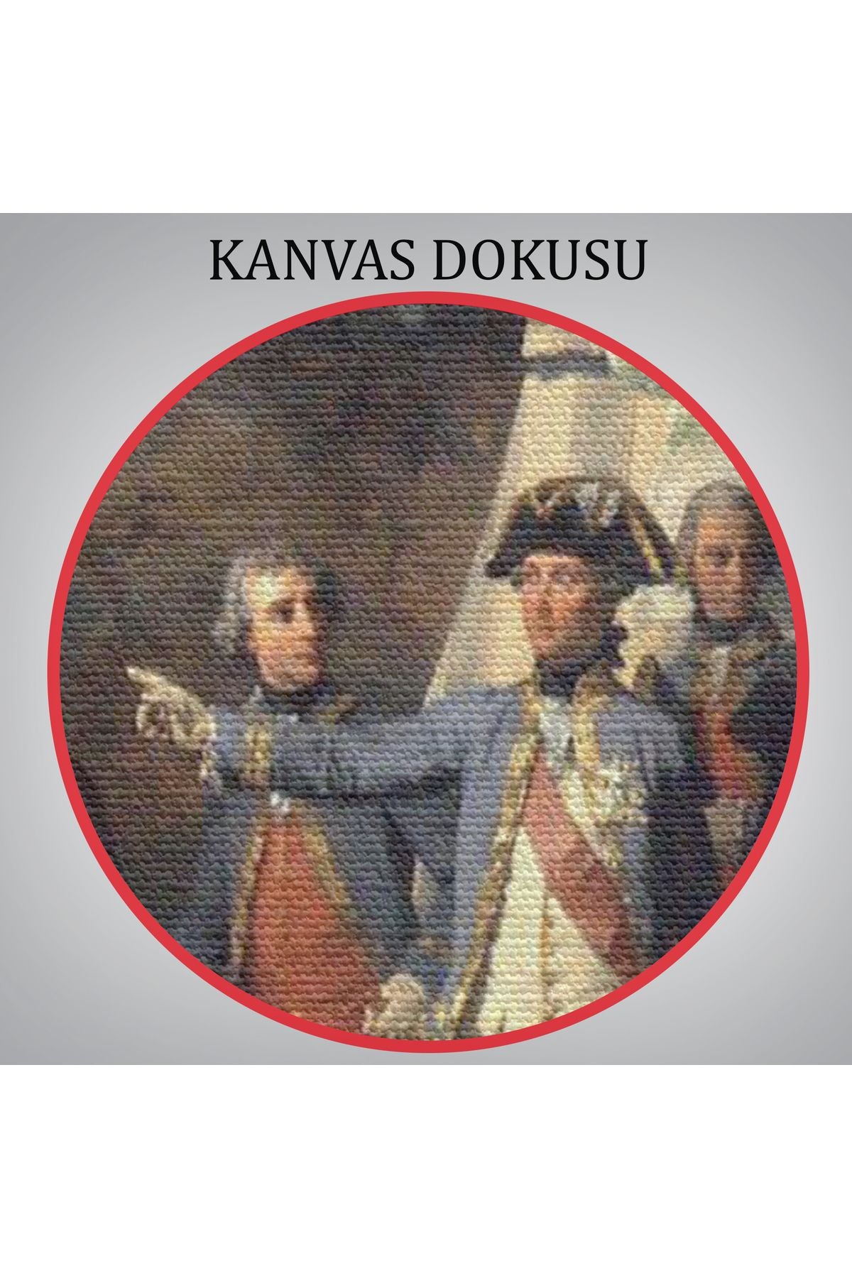 YB Yorktown Kuşatması Tablosu - Couder Yorktown Versailles-6546