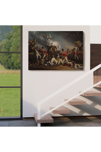 Princeton Savaşı'nda General Mercer'in Ölümü Tablo- -6548
