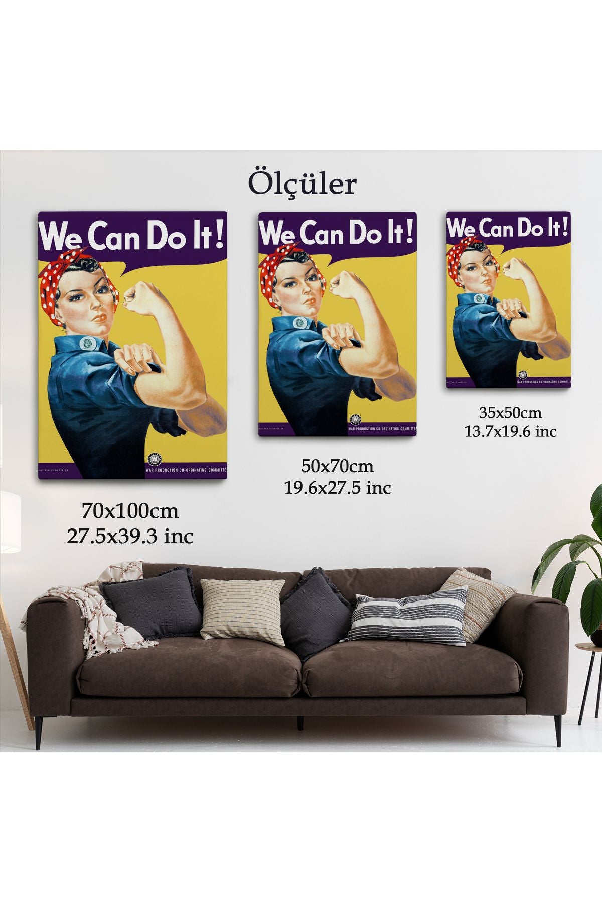 We Can Do İt Tablosu-6430