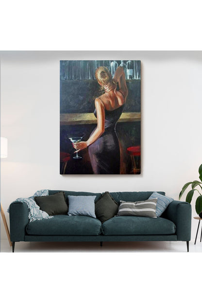 Kadın Kanvas Tablo-5249