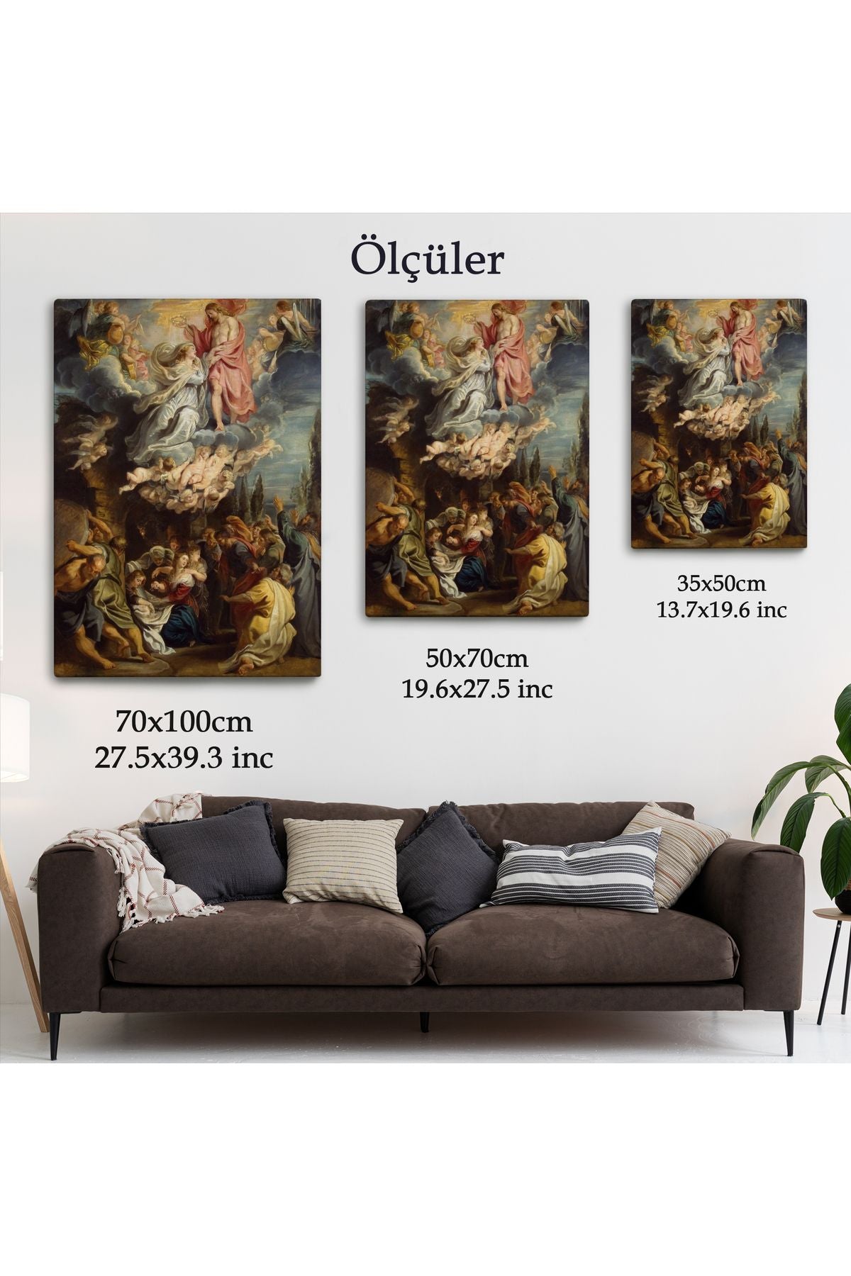 Taç Giyme TörenTablosu - Coronation of the Virgin 1644 Diego Velázquez -6473