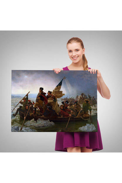 Washington Delaware'i Geçiyor Tablosu - Washington Crossing the Delaware -6543