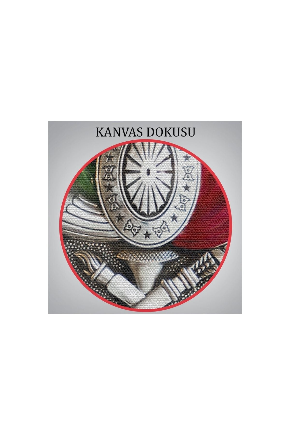 Osmanlı Tuğrası Kanvas Tablo-5885