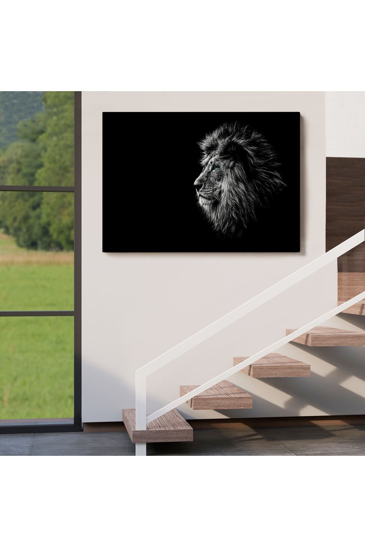 Aslan Dekoratif Kanvas Tablo 1153