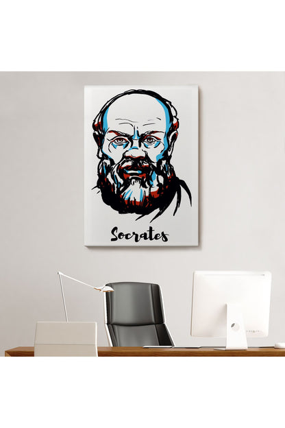 DB HG Socrates Dekoratif Kanvas Tablo-5969