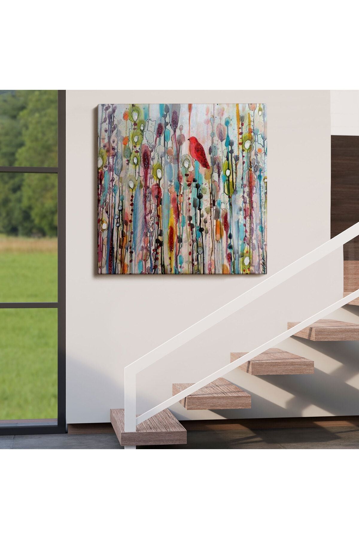 Suluboya Dijital Baskı Kanvas Tablo-5872