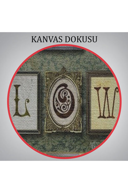 Ürpertici Karakterler Vintage Korku Filmi Cadılar Bayramı Gotik Duvar Tablosu-5195