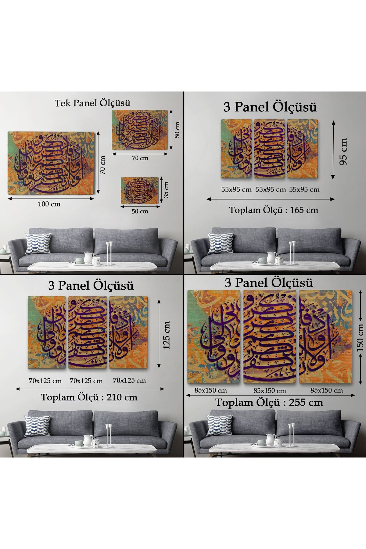 Siz beni Anın ki, Sizi Anayım; Şükredin, Nankörlük Etmeyin, Ayeti Yazılı Tablo-3366