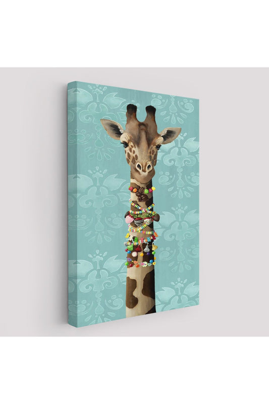 Sosyetik Zurafa Duvar Tablosu -6170