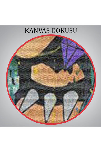 Mona Lisa Grafitti Pop Art Duvar Tablosu -6216