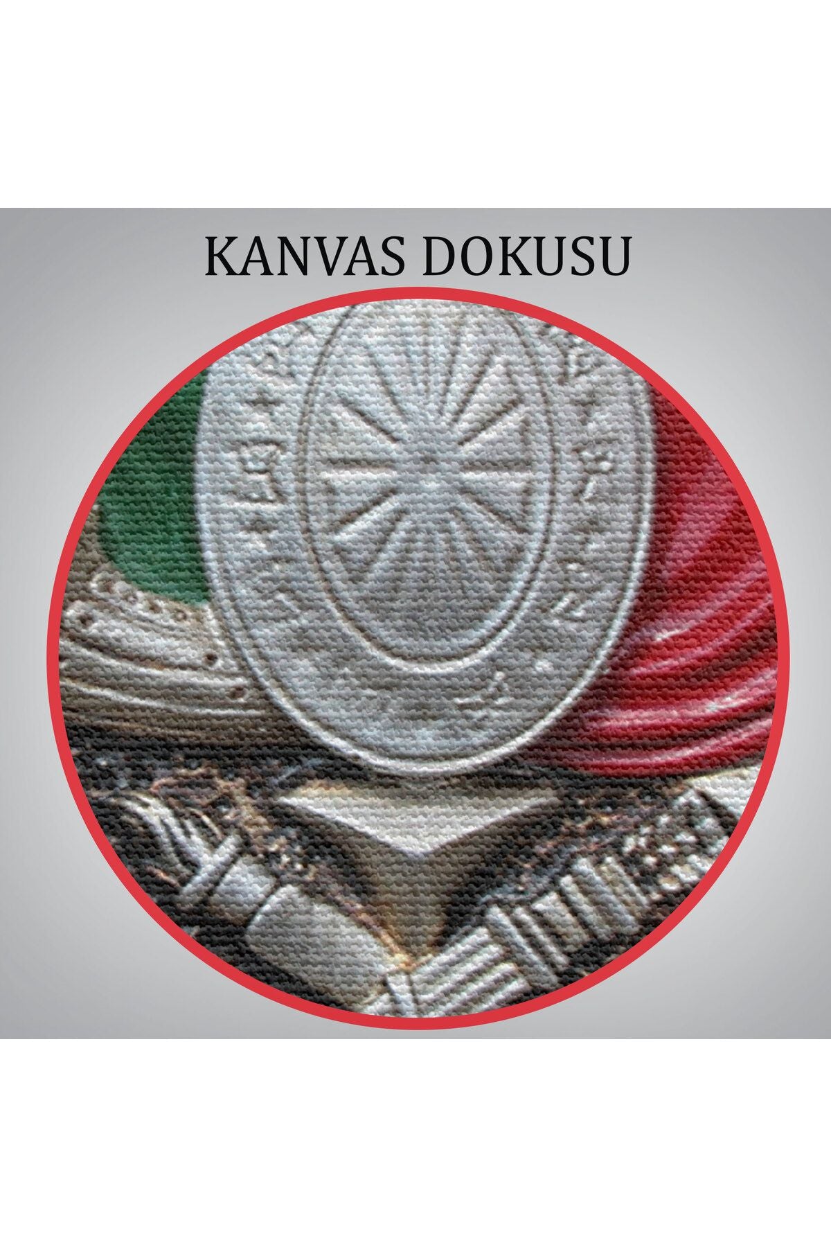 Osmanlı Tuğrası Dekoratif Kanvas Tablo-5803