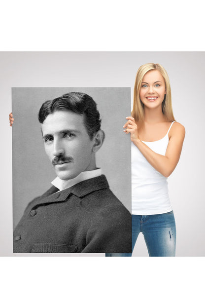 Nikola Tesla Dekoratif Duvar Tablosu-6172