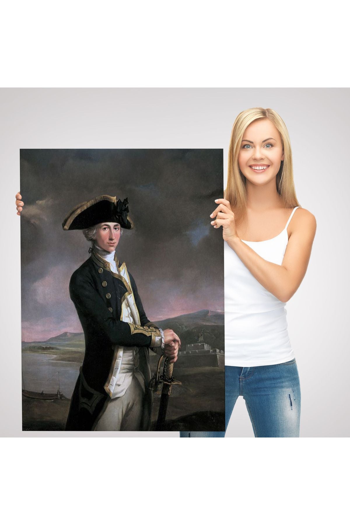 İngiliz Amiral Horatio Nelson Dekoratif Duvar Tablosu-6227